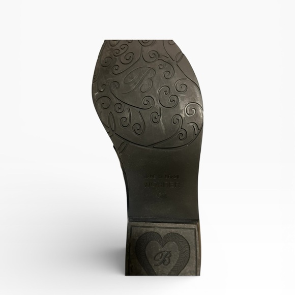 Brighton Black Leather Ankle Booties - Picture 8 of 8